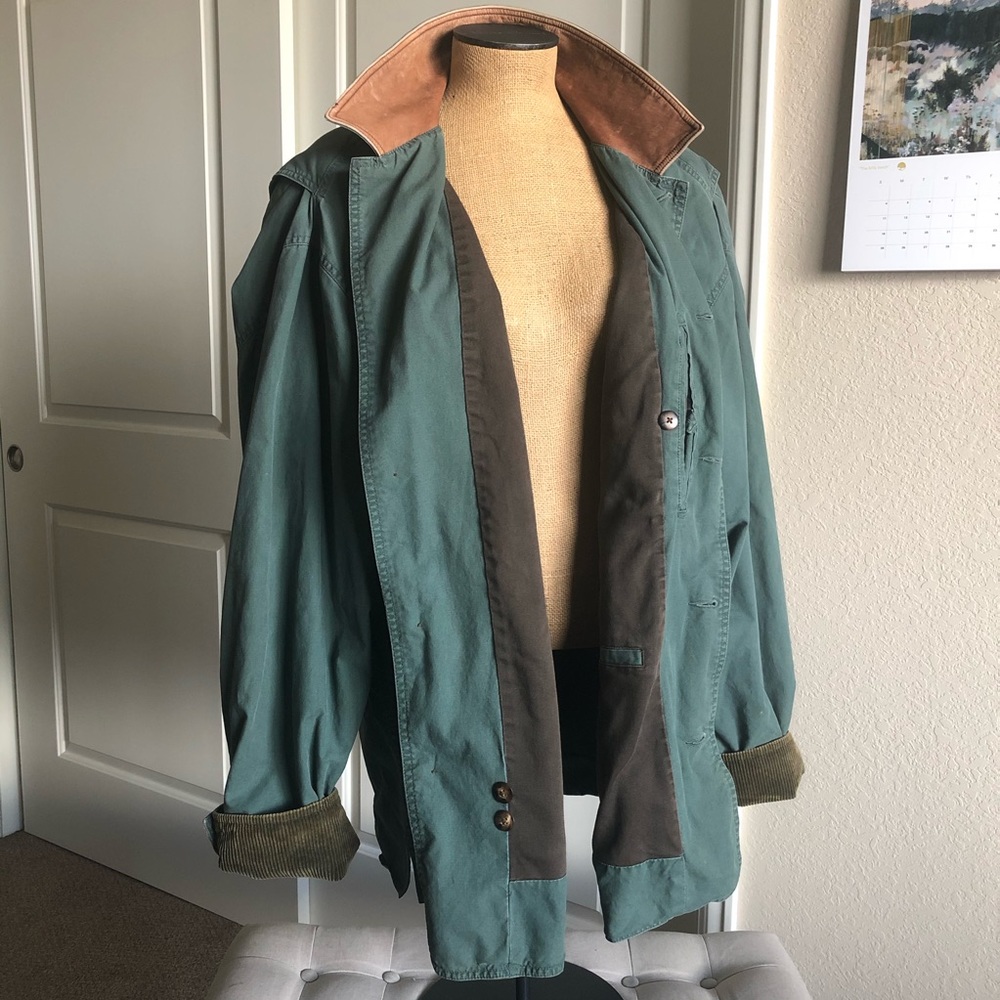 SOLD Vintage Banana Republic Field Coat L - Picture 7 of 11